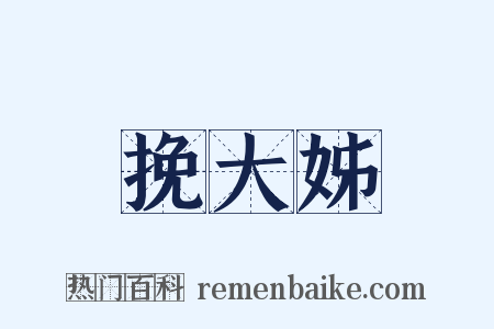 挽大姊是什么意思的图片